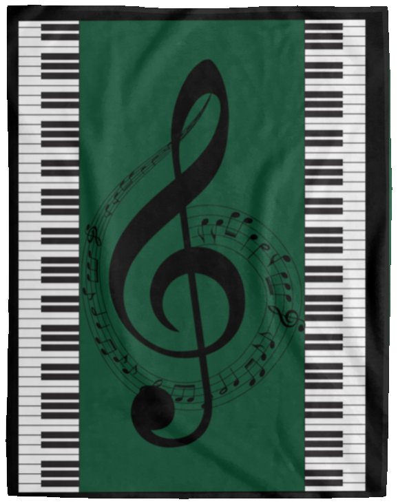 Song of Praise Plush Fleece Blanket | 60x80 inches | Multiple Color Options