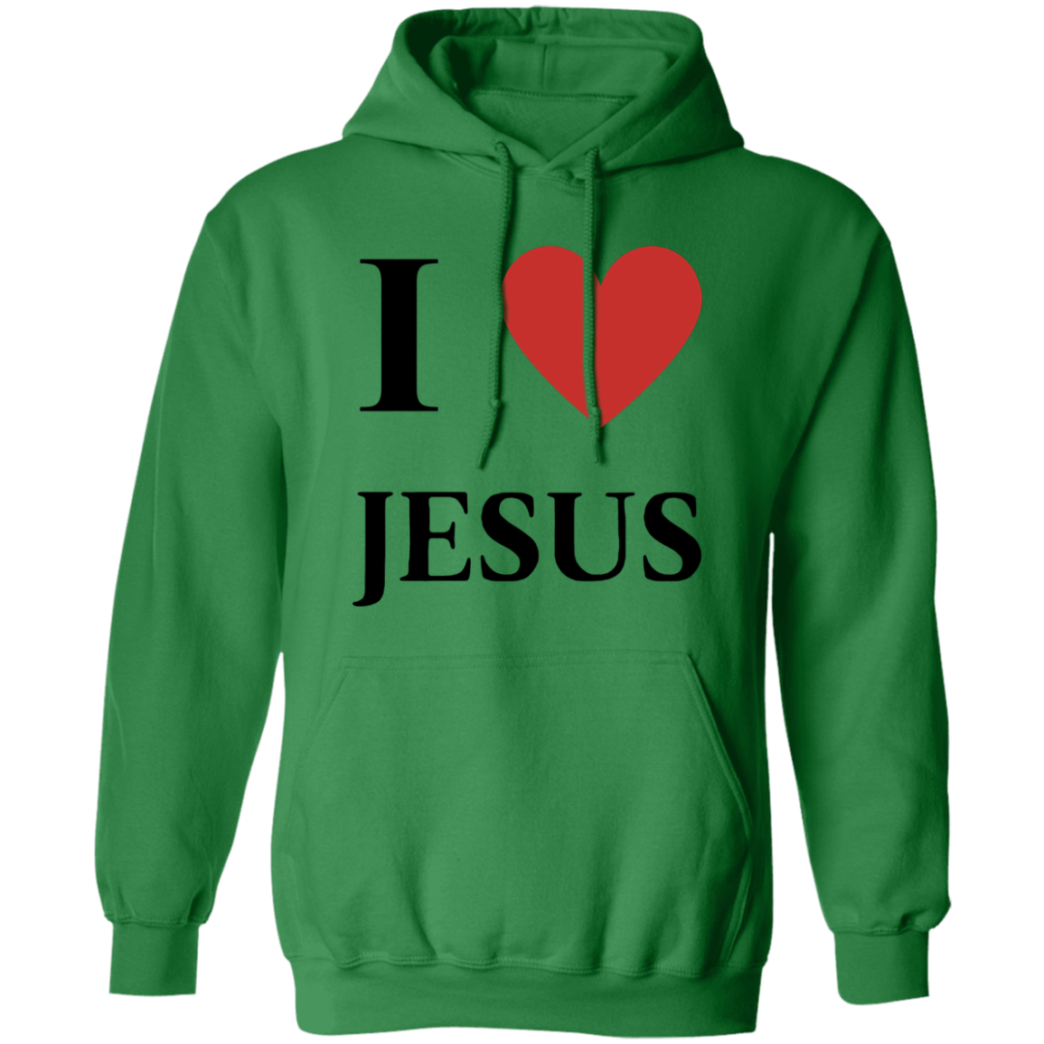 I Love Jesus Pullover Hoodie