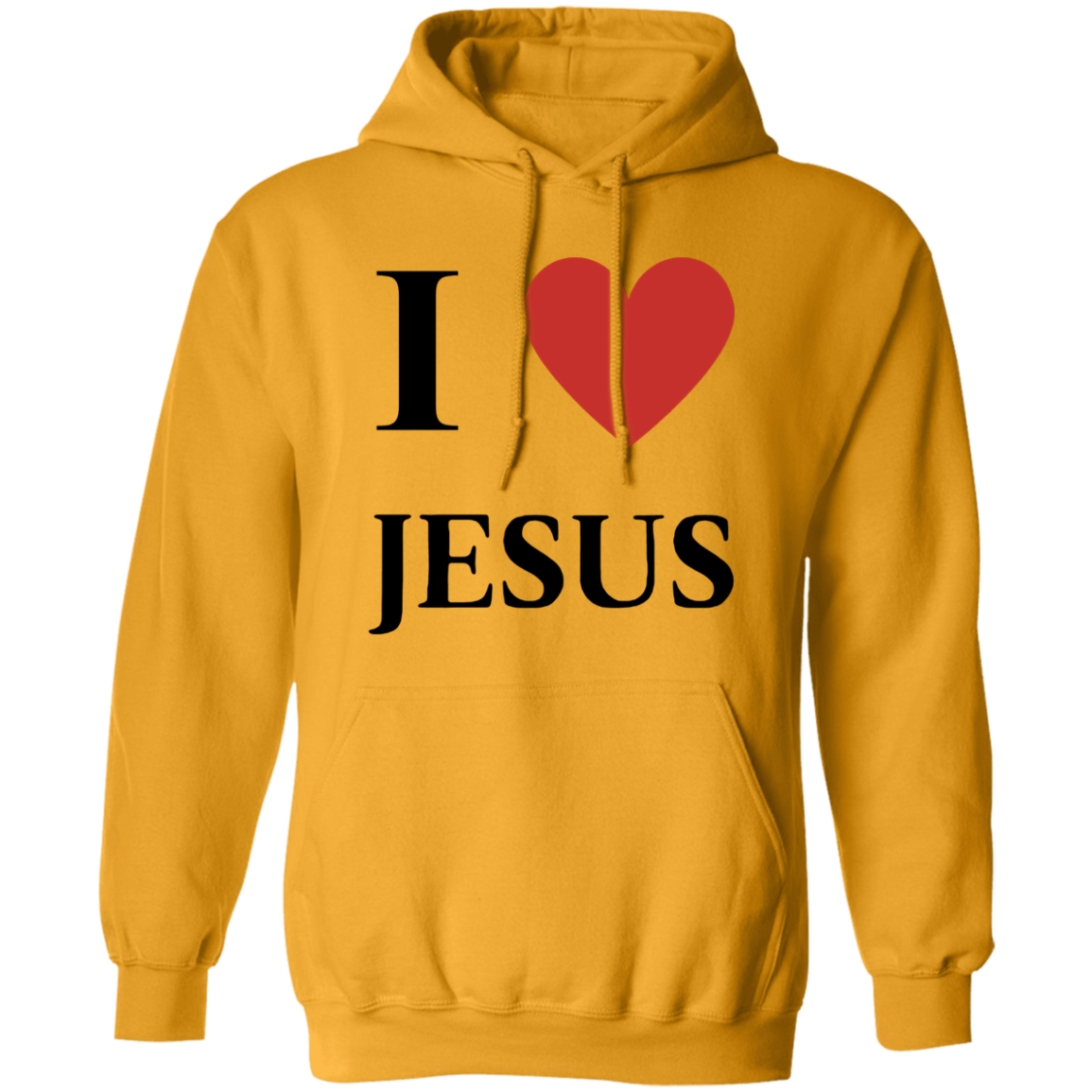 I Love Jesus Pullover Hoodie