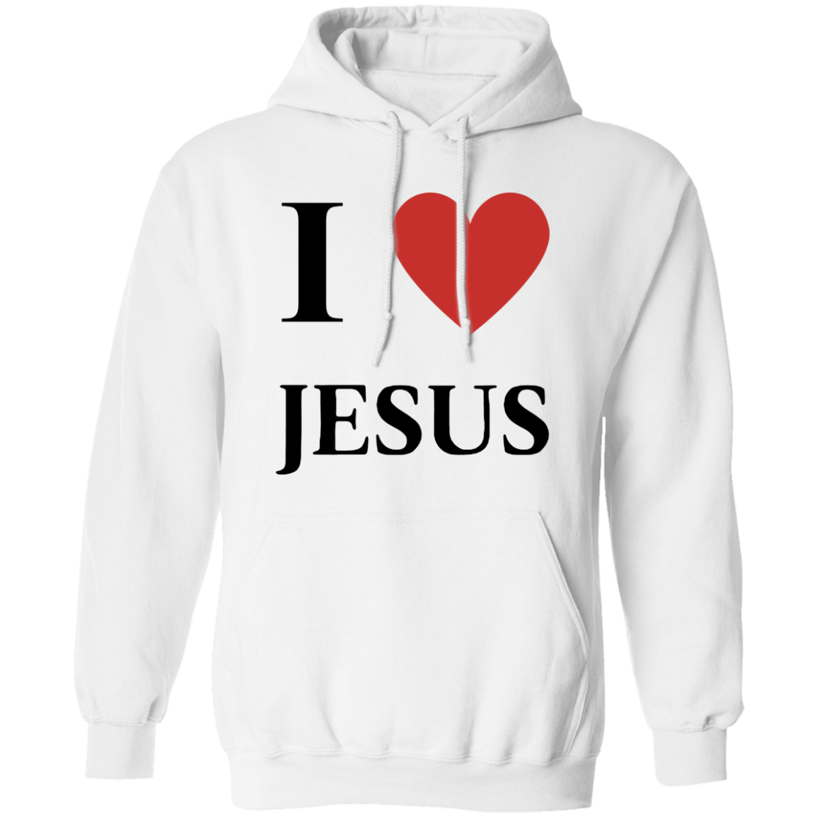 I Love Jesus Pullover Hoodie