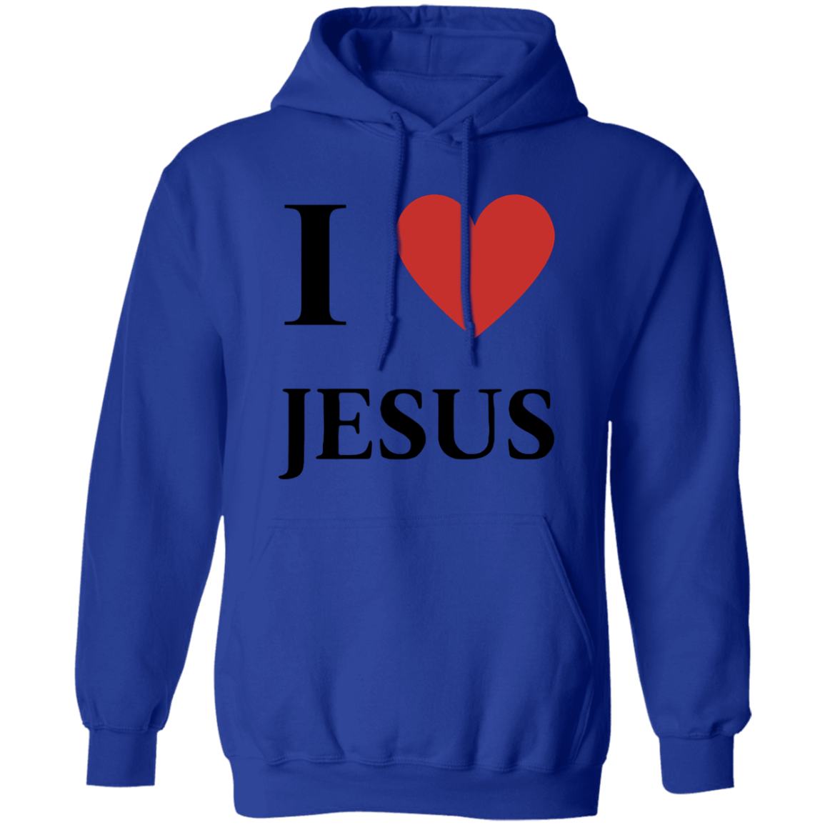 I Love Jesus Pullover Hoodie