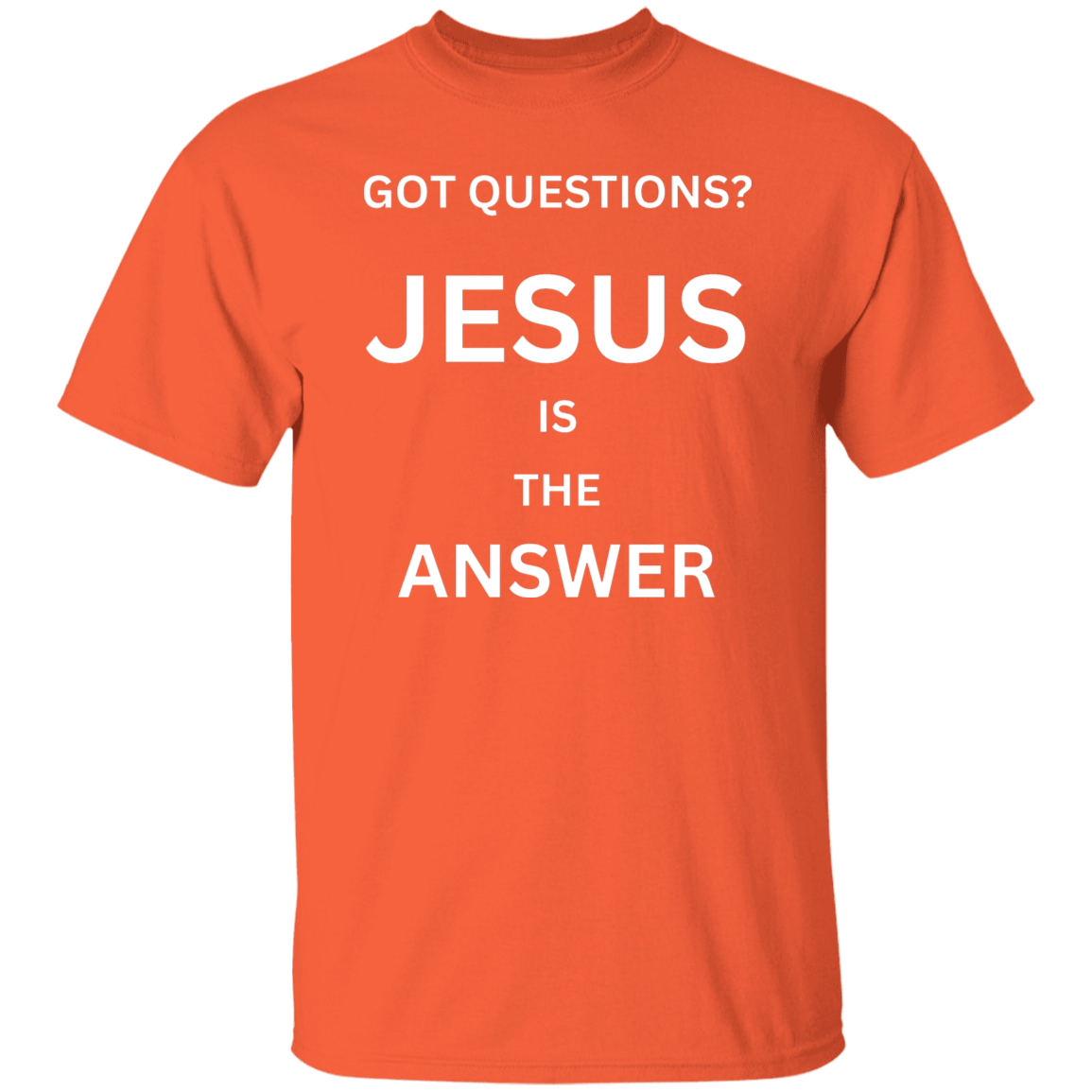 Jesus Is The Answer T-Shirt