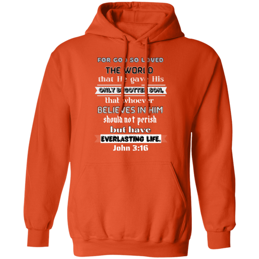 John 3:16 Pullover Hoodie