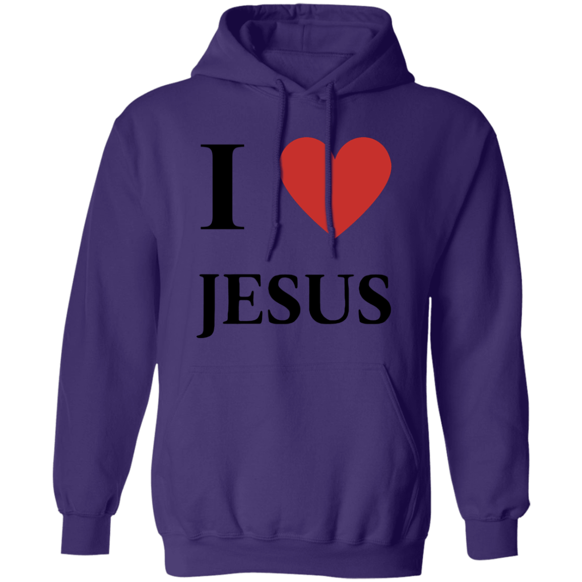 I Love Jesus Pullover Hoodie