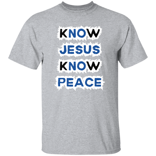 Know Jesus, Know Peace T-Shirt
