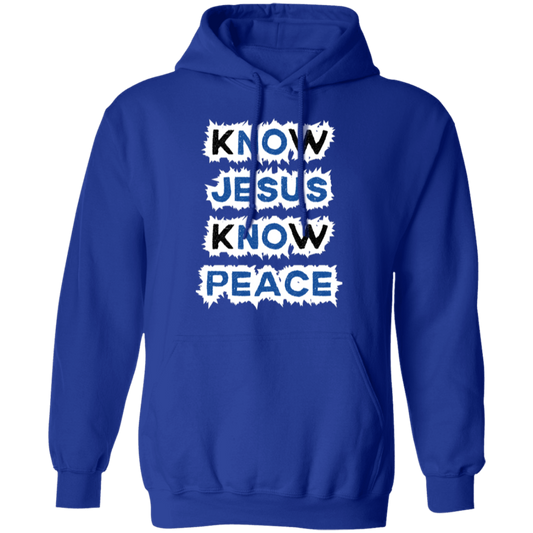 Know Jesus Know Peace Pullover Hoodie