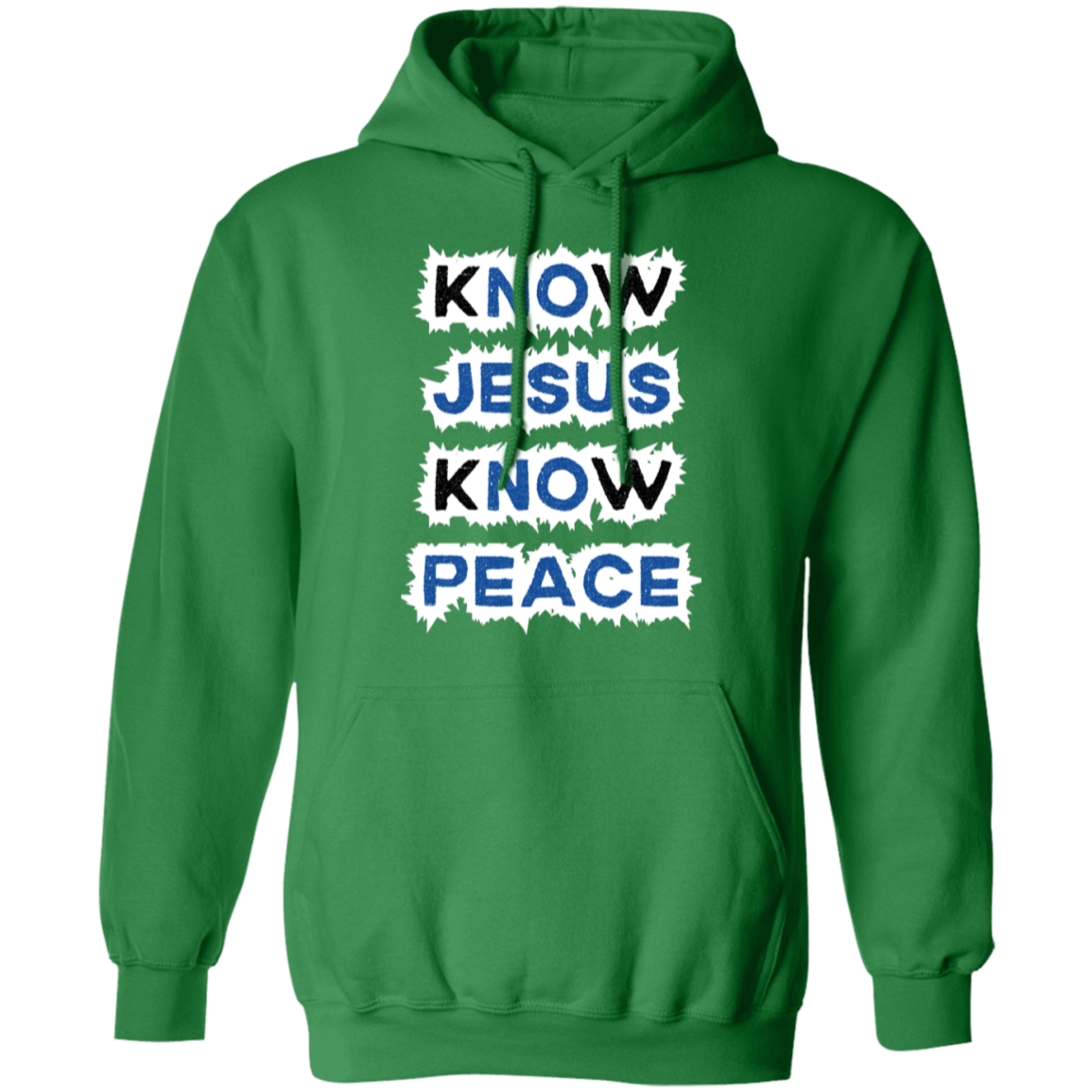 Know Jesus Know Peace Pullover Hoodie