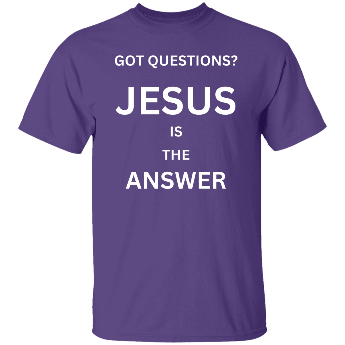 Jesus Is The Answer T-Shirt