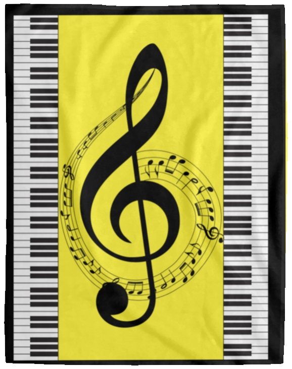 Song of Praise Plush Fleece Blanket | 60x80 inches | Multiple Color Options