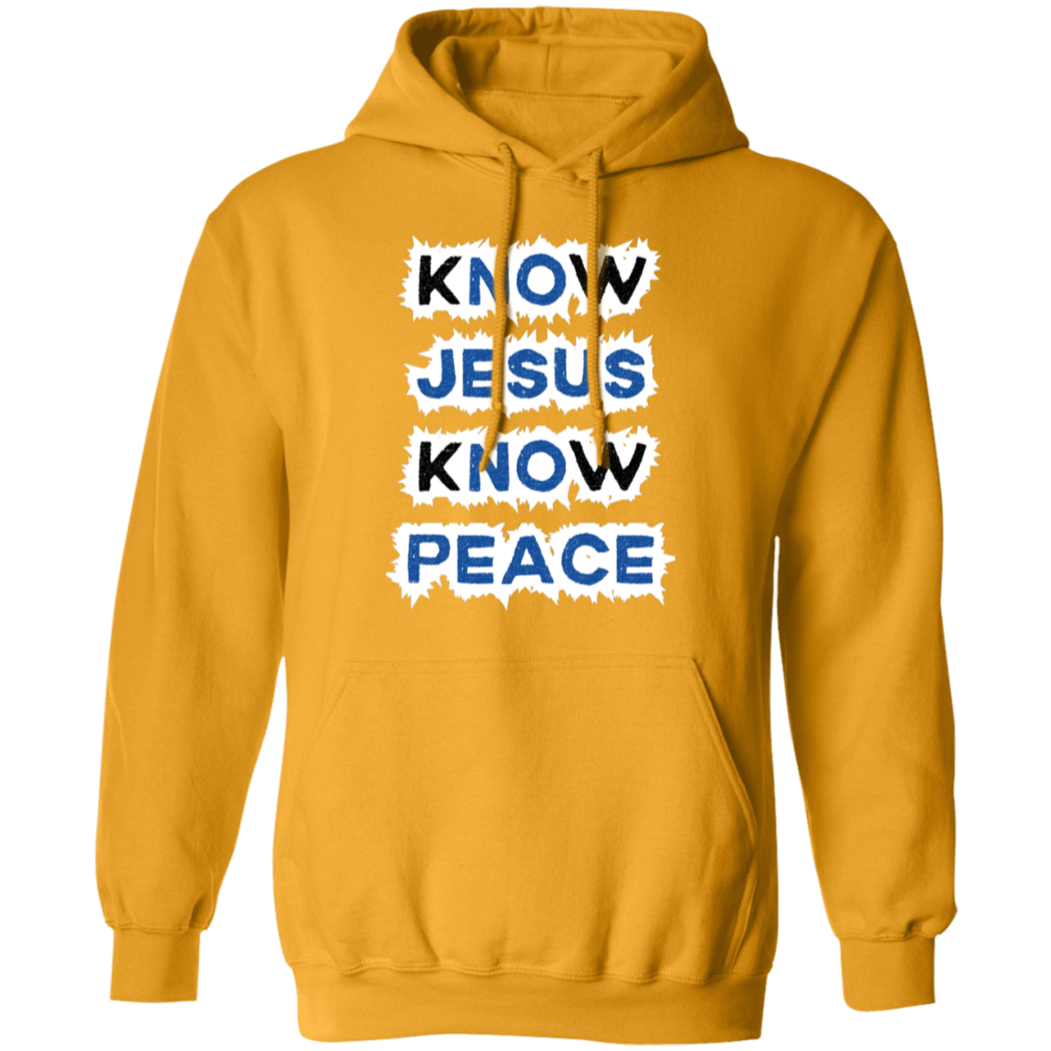 Know Jesus Know Peace Pullover Hoodie