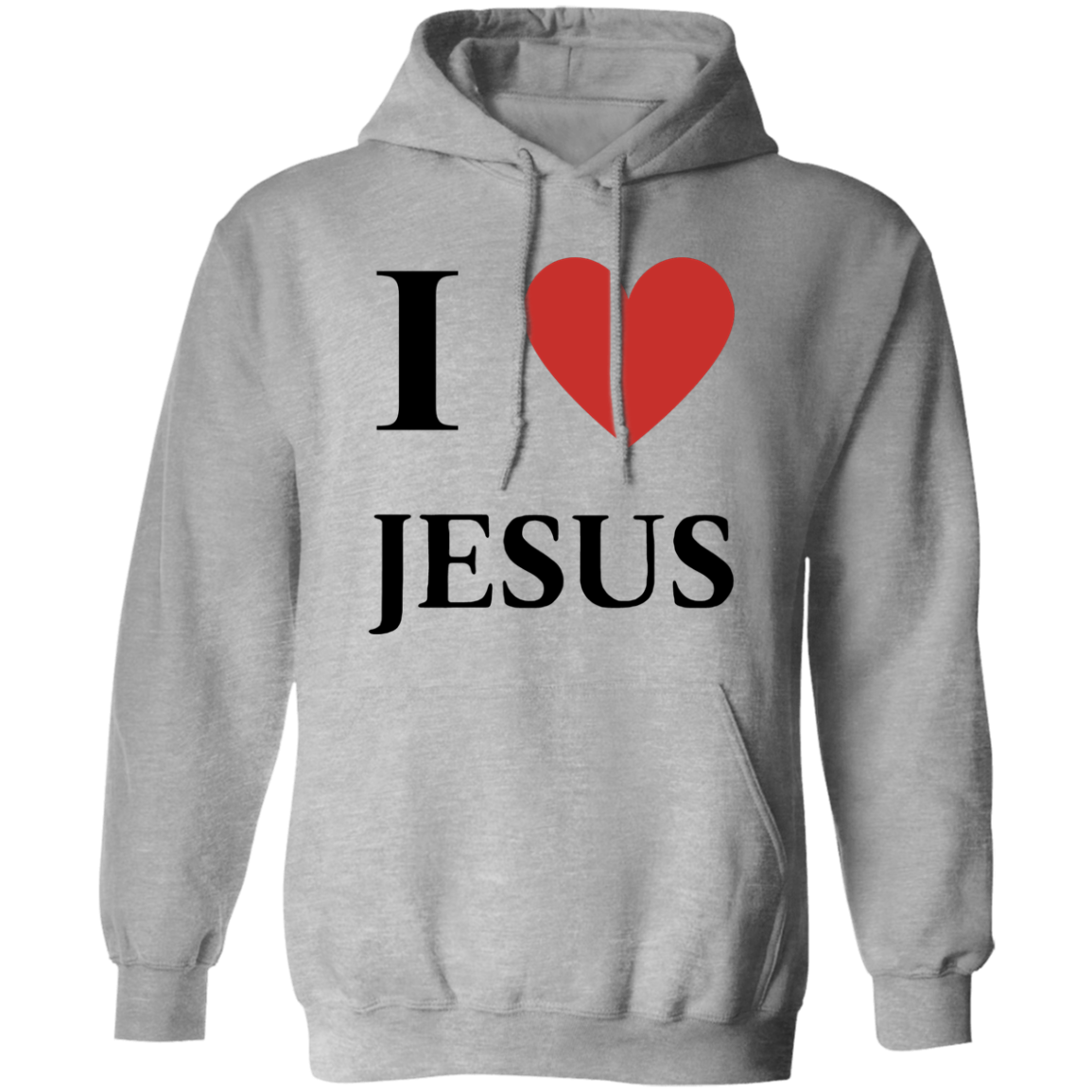 I Love Jesus Pullover Hoodie