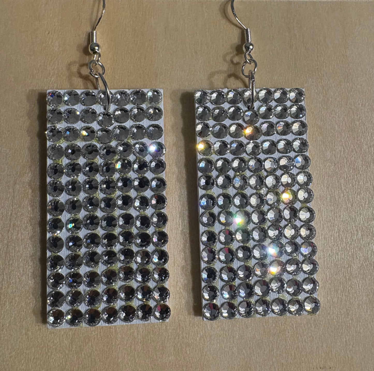 Rhinestone Drop Earrings