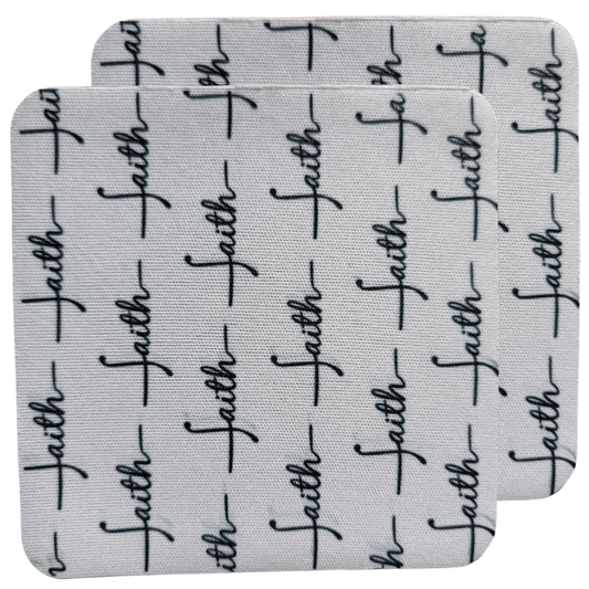 Faith Coasters | Set of 2