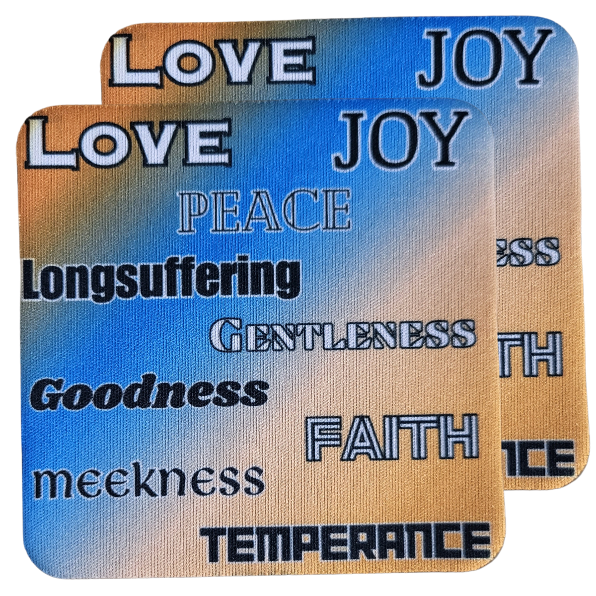 Fruit of the Spirit Coasters | Set of 2