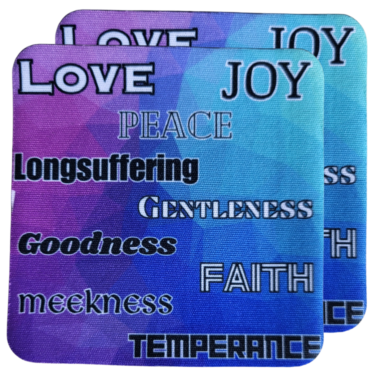 Fruit of the Spirit Coasters | Set of 2