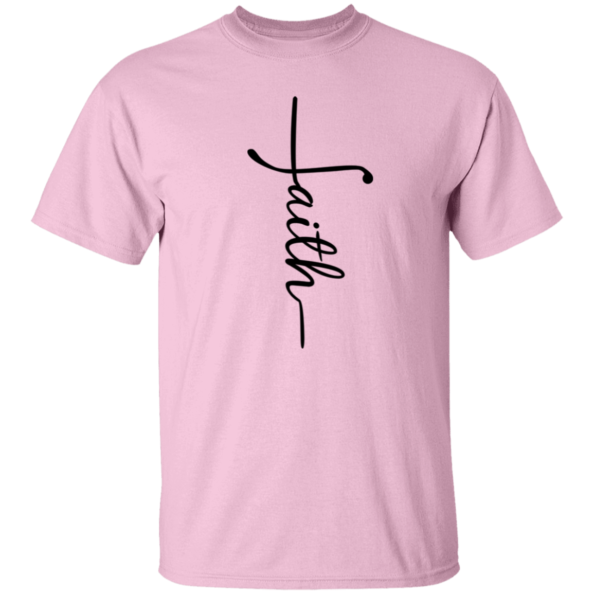 Faith T-Shirt | Black Text