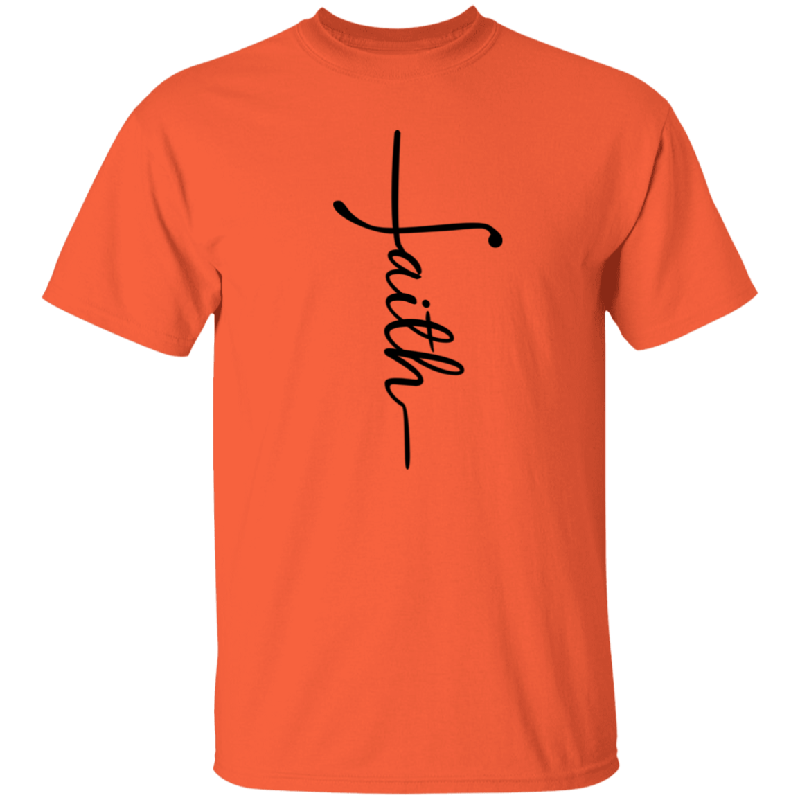 Faith T-Shirt | Black Text