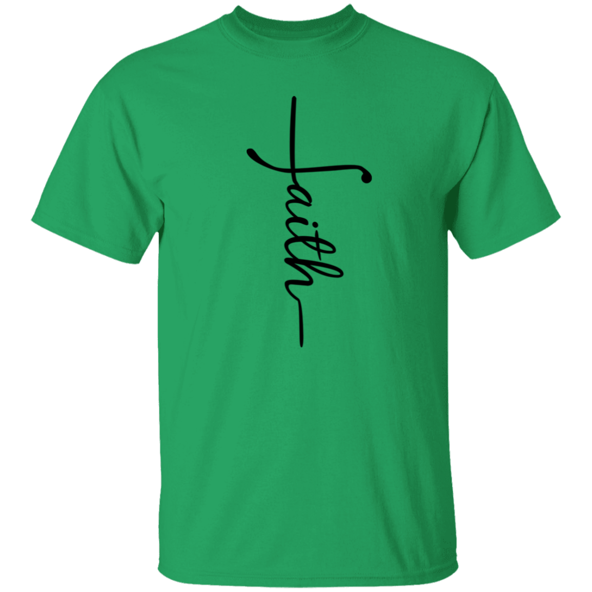 Faith T-Shirt | Black Text