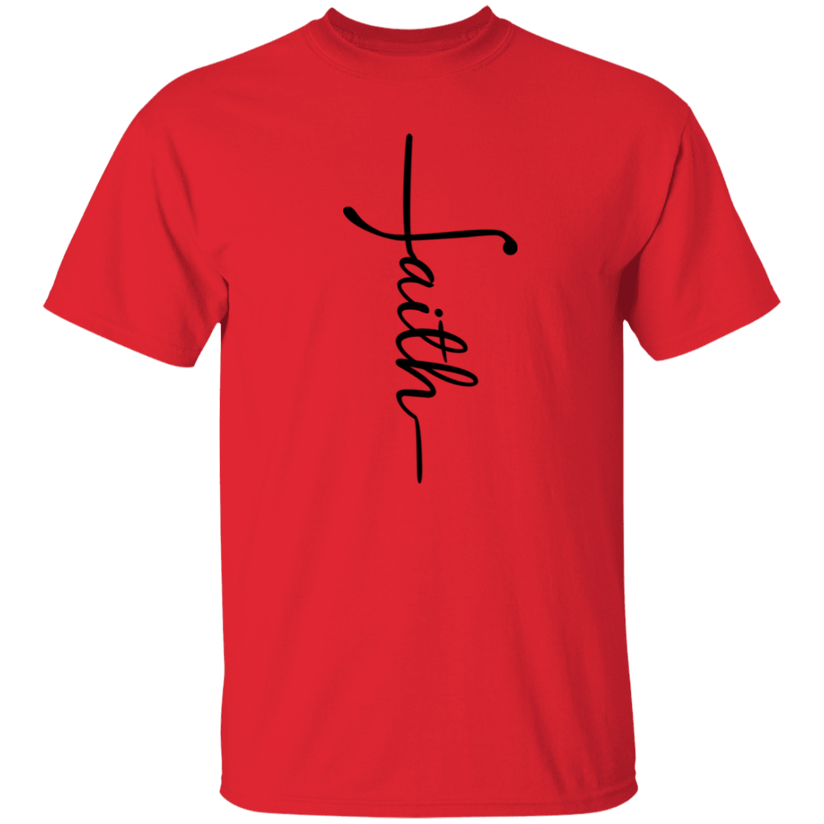 Faith T-Shirt | Black Text