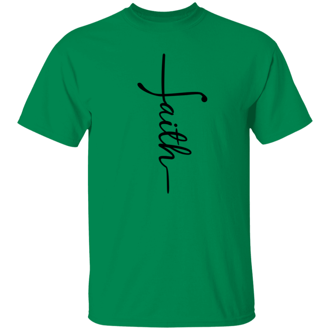 Faith T-Shirt | Black Text
