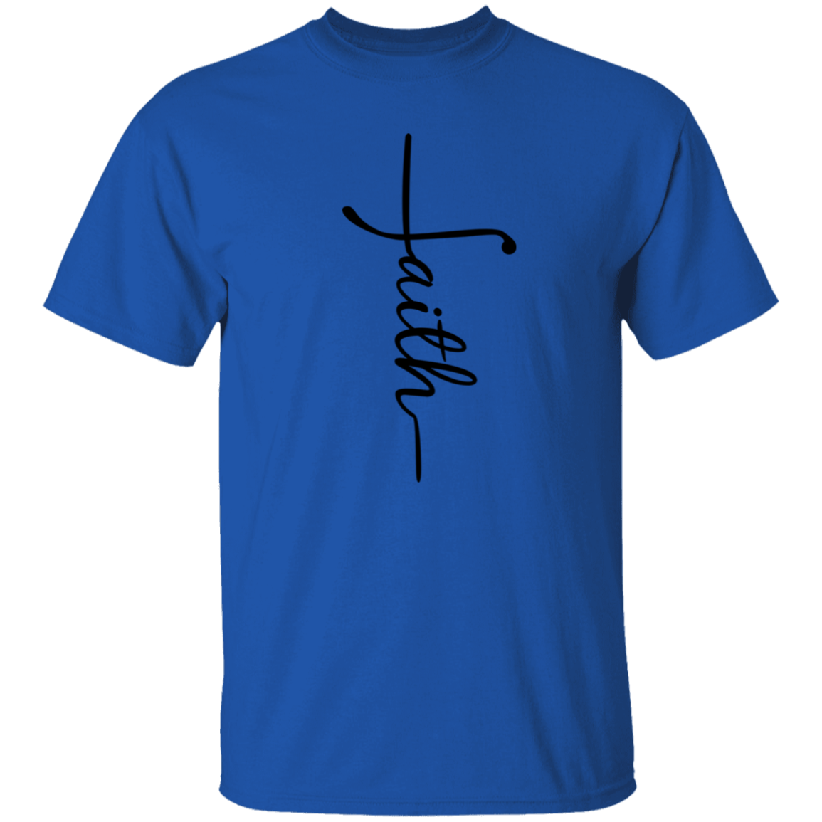 Faith T-Shirt | Black Text