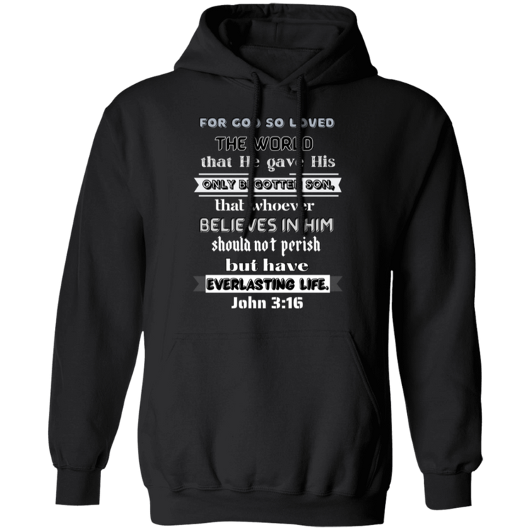 John 3:16 Pullover Hoodie