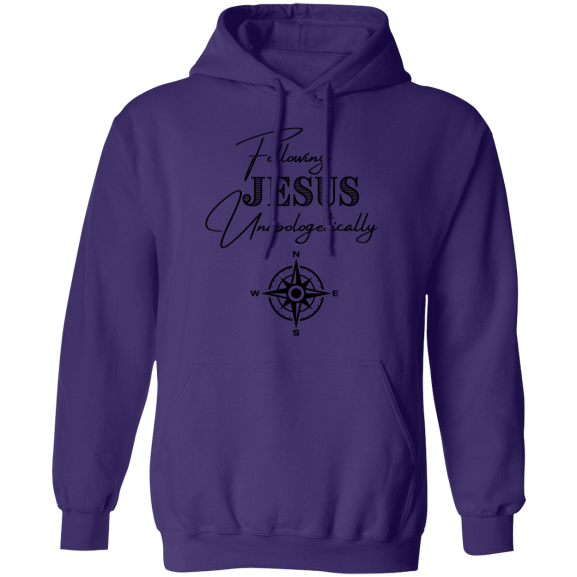 Following Jesus Unapologetically Pullover Hoodie