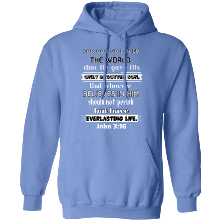 John 3:16 Pullover Hoodie