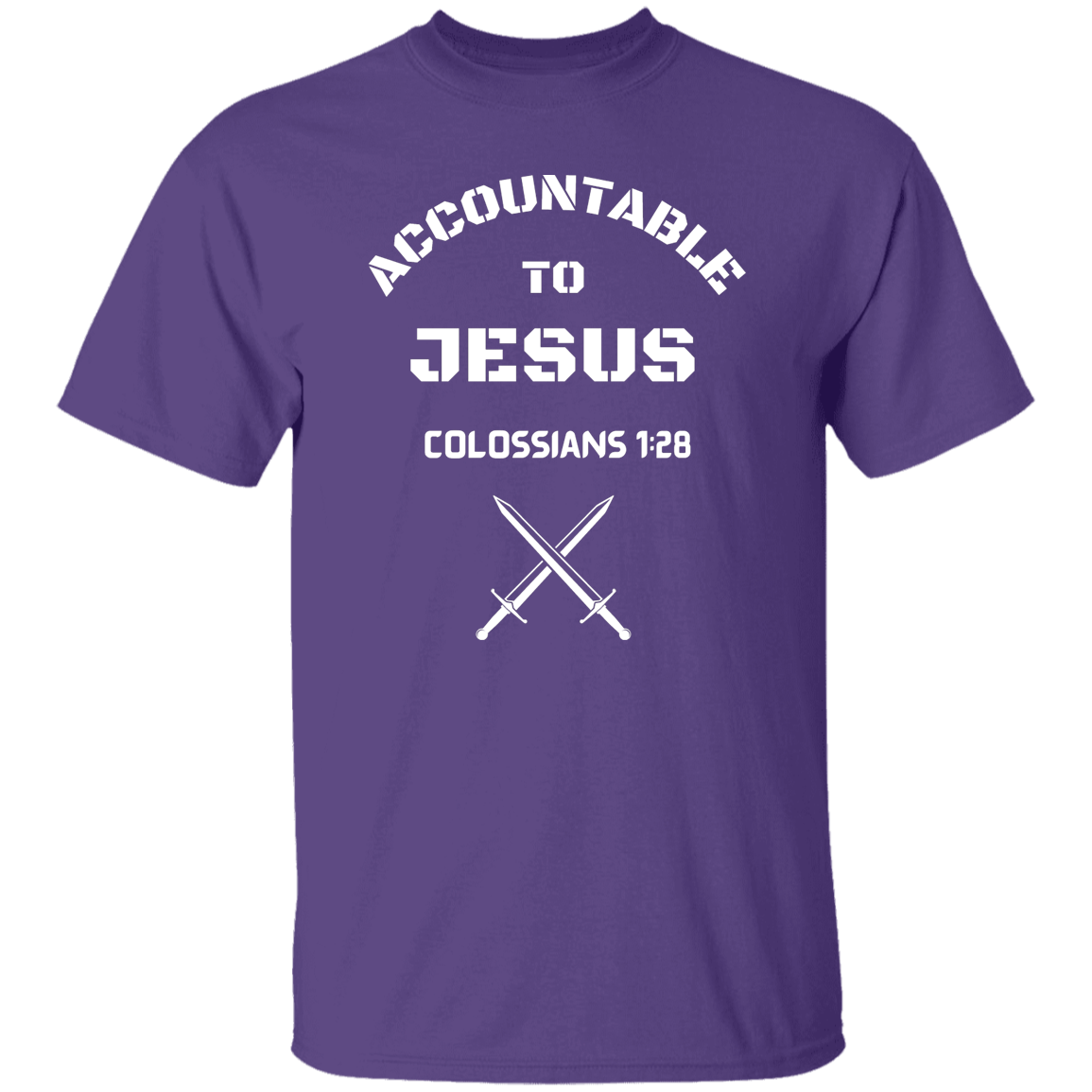 Accountable to Jesus T-Shirt | 2-Sided