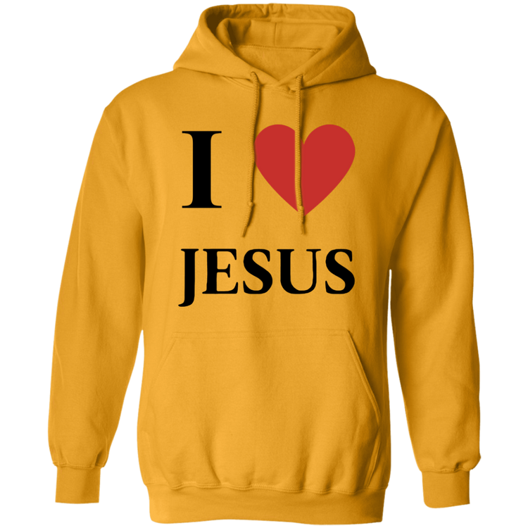 I Love Jesus Pullover Hoodie