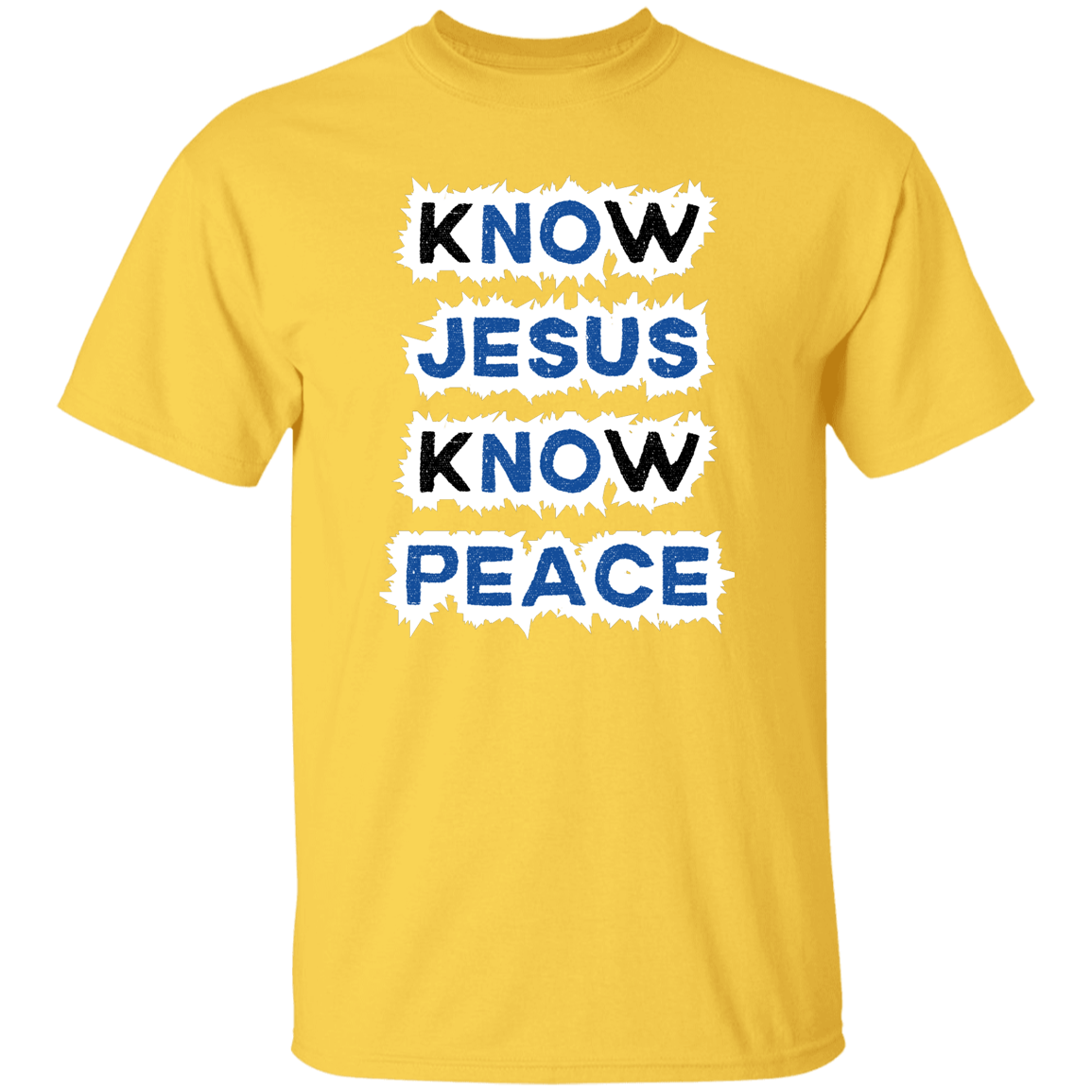 Know Jesus, Know Peace T-Shirt