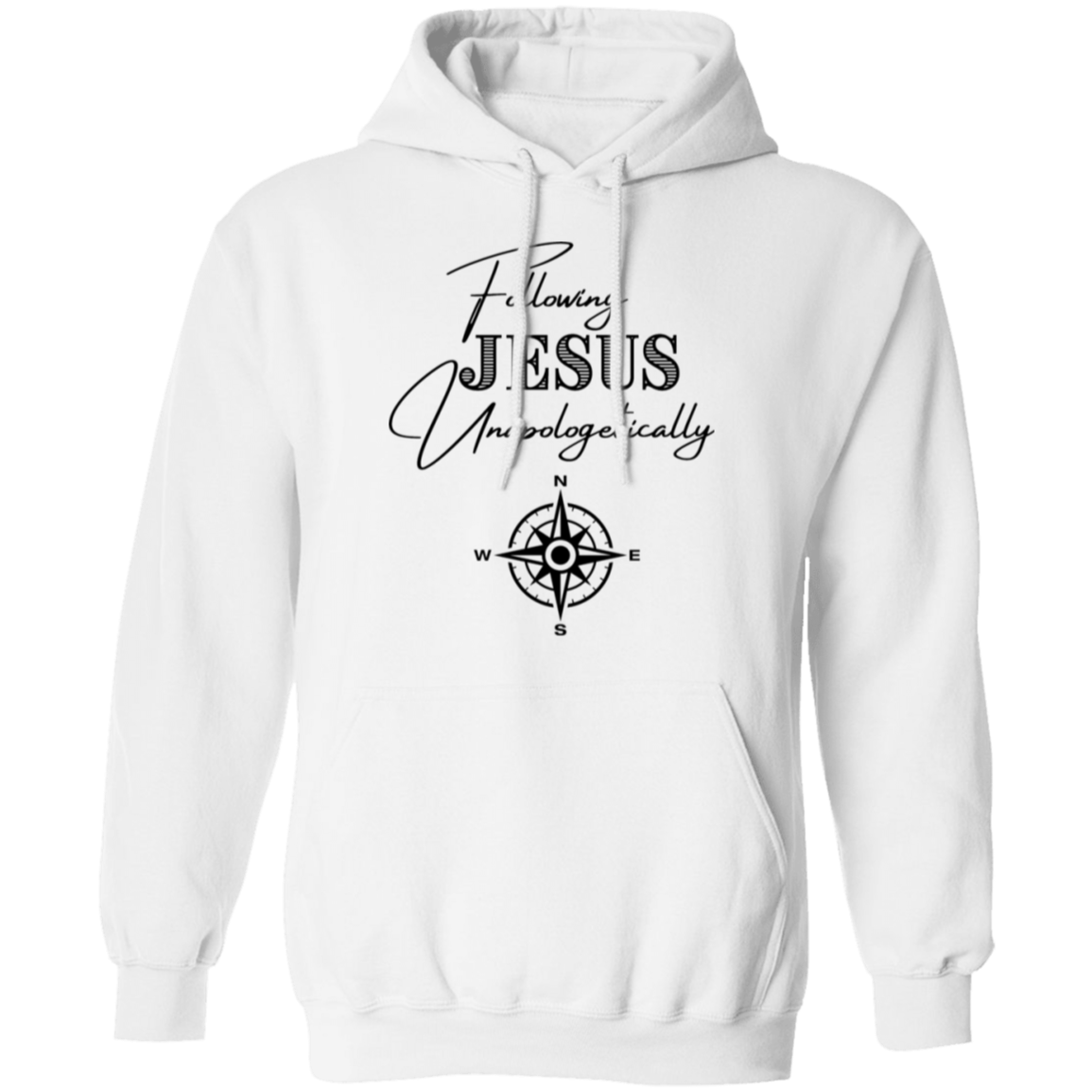 Following Jesus Unapologetically Pullover Hoodie