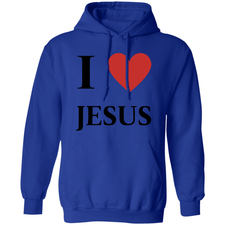 I Love Jesus Pullover Hoodie