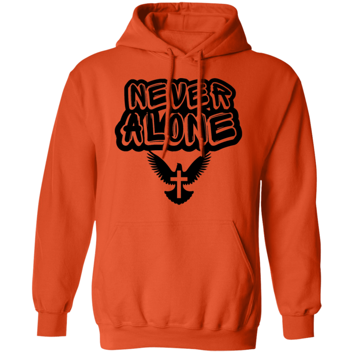 Never Alone Pullover Hoodie