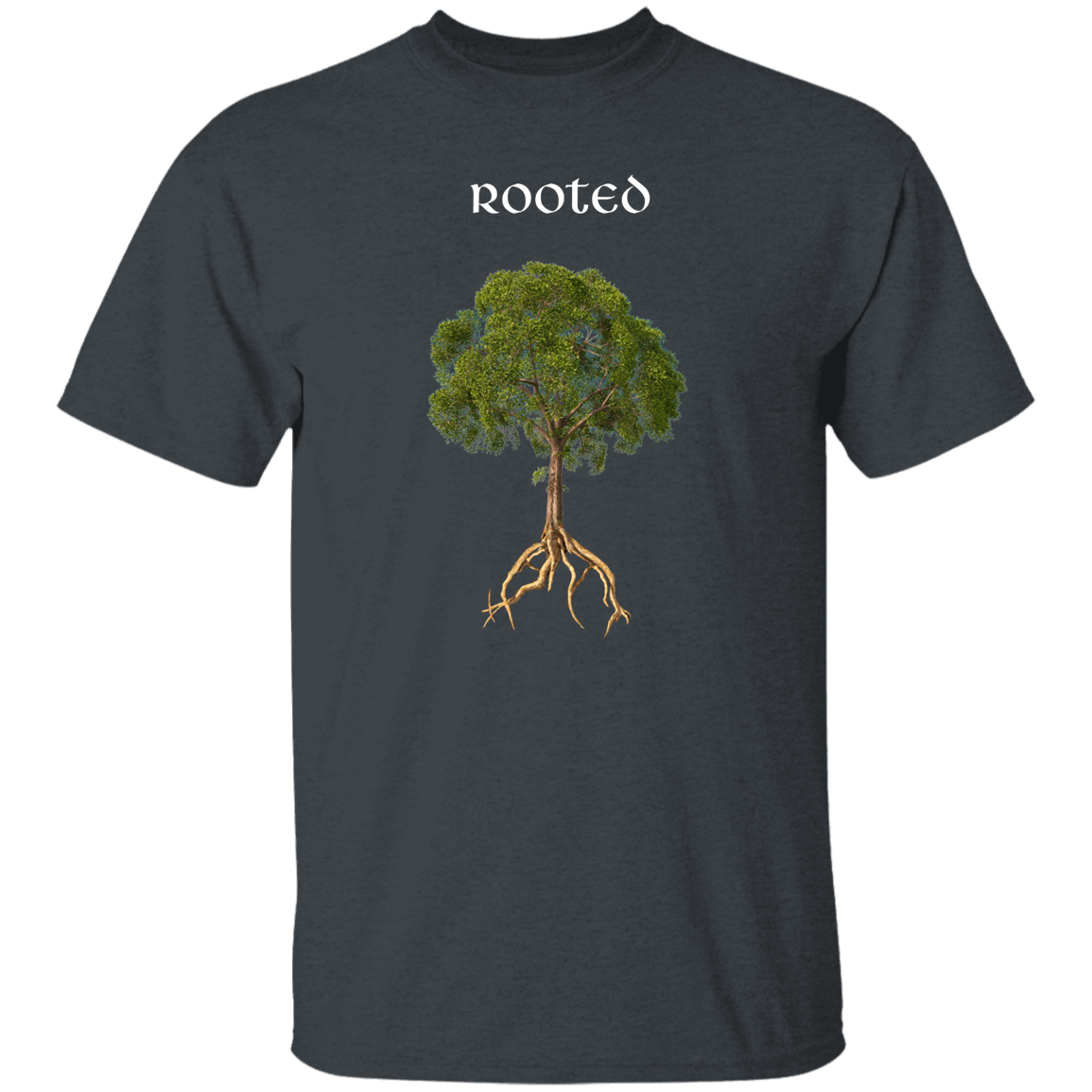 Rooted T-Shirt | Psalm 1:1-3 | 2-Sided