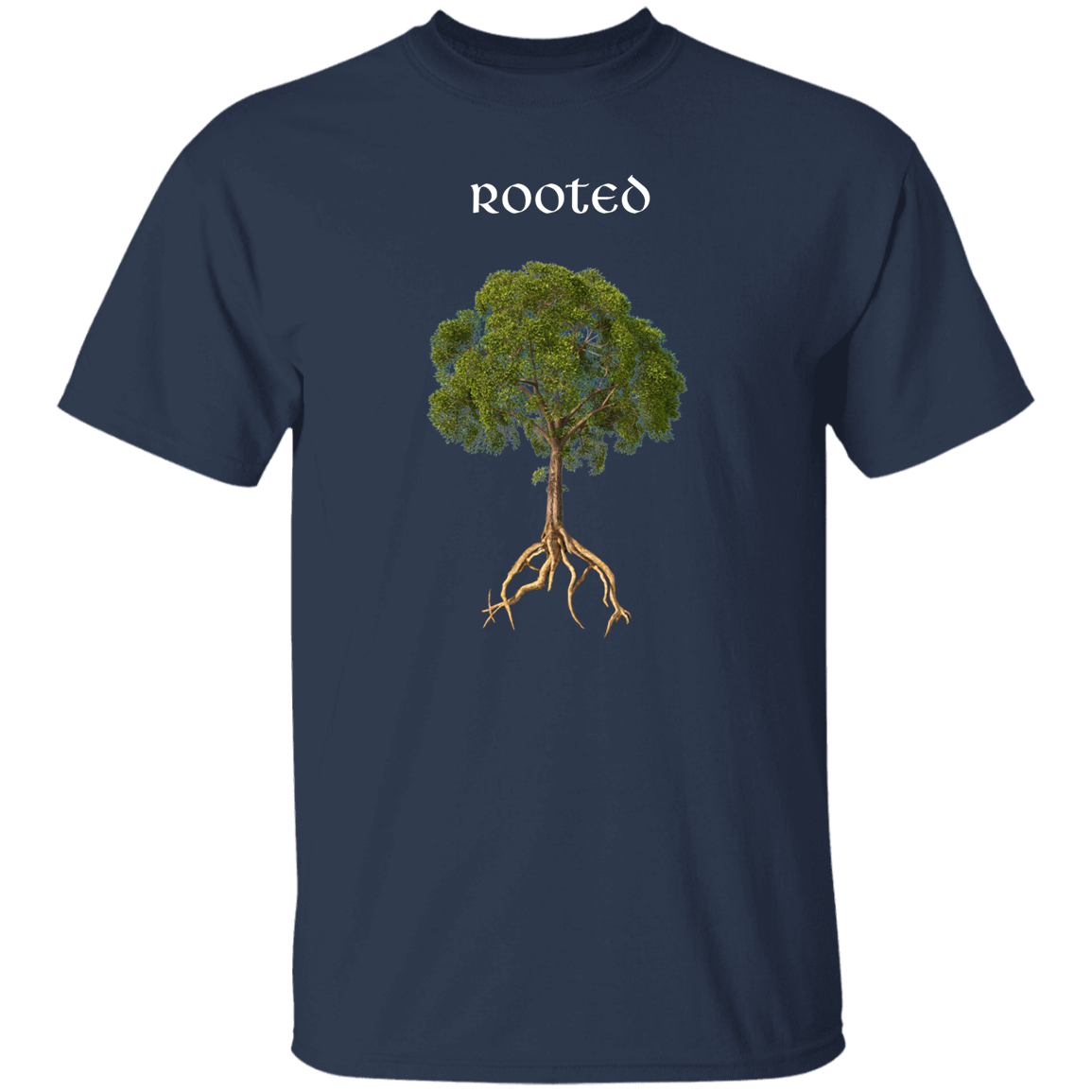 Rooted T-Shirt | Psalm 1:1-3 | 2-Sided