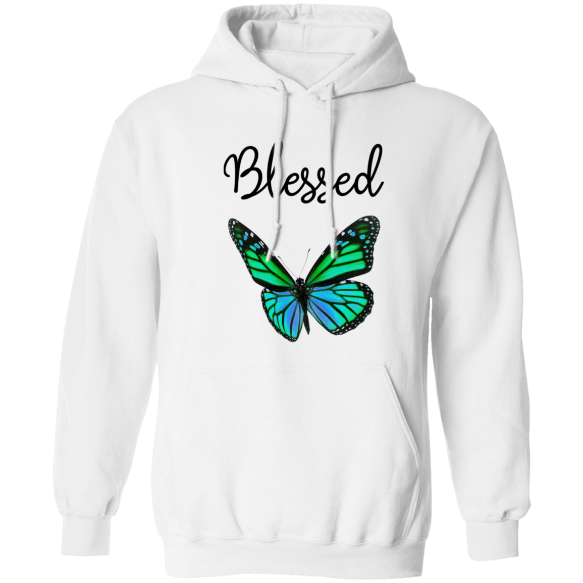 Blessed - Butterfly Pullover Hoodie | Multiple Colors Available
