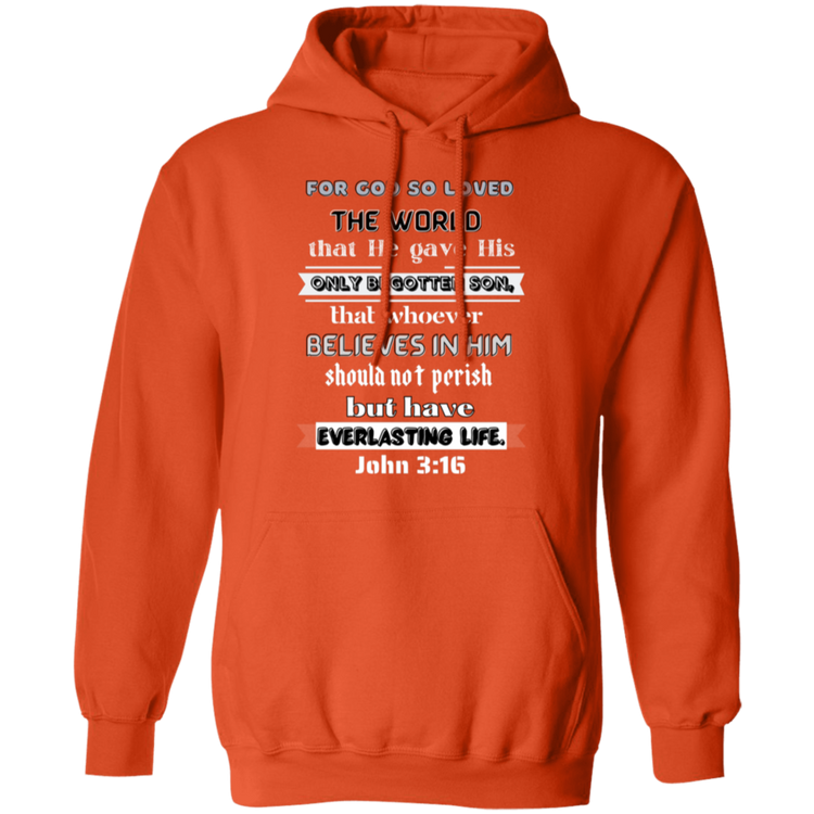 John 3:16 Pullover Hoodie
