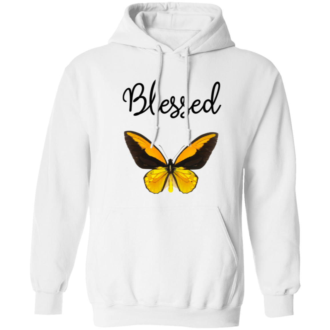 Blessed - Butterfly Pullover Hoodie | Multiple Colors Available