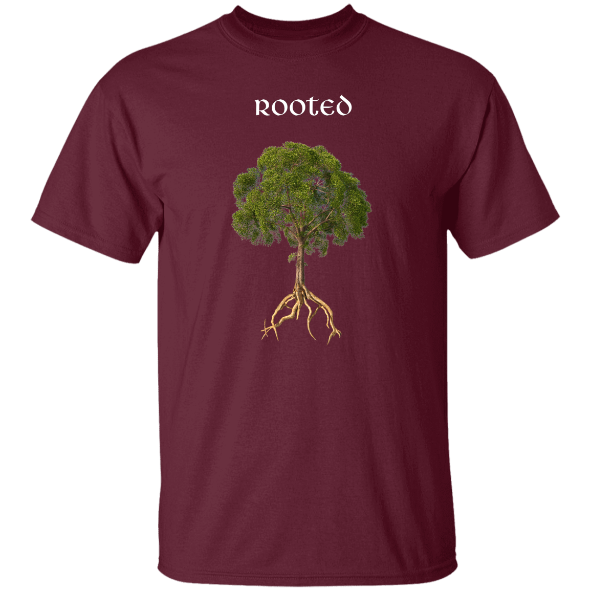 Rooted T-Shirt | Psalm 1:1-3 | 2-Sided