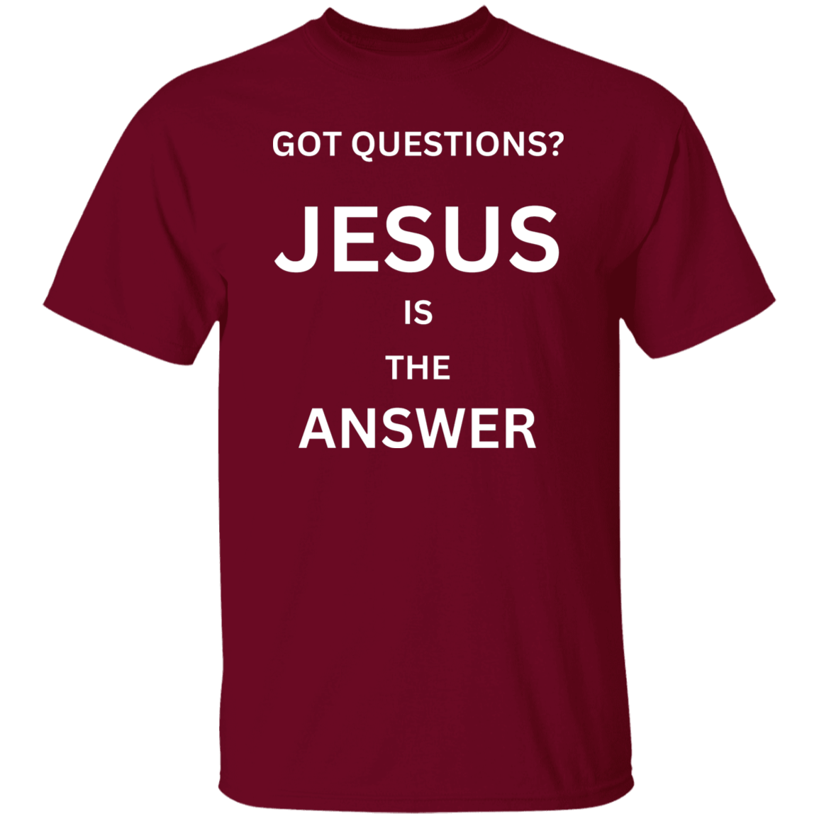 Jesus Is The Answer T-Shirt