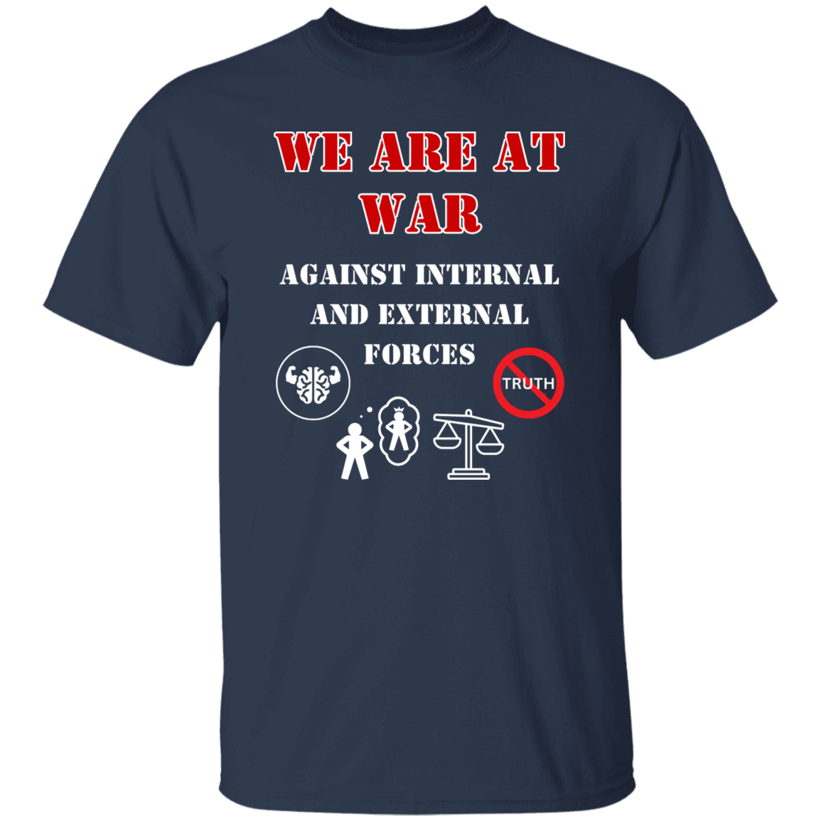 Internal & External War T-Shirt | 2-Sided