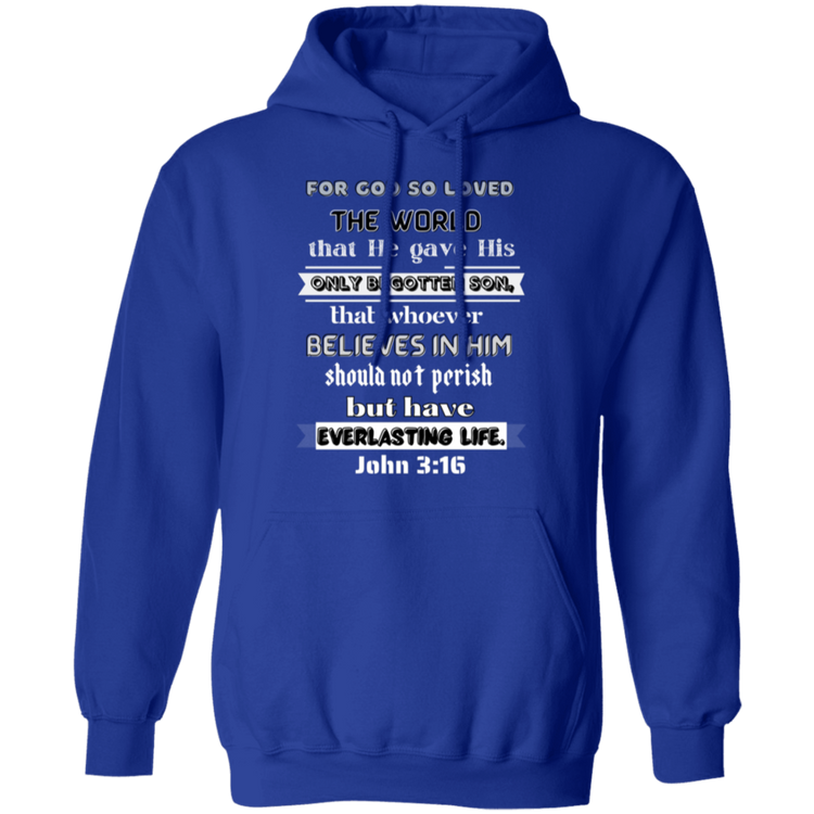 John 3:16 Pullover Hoodie