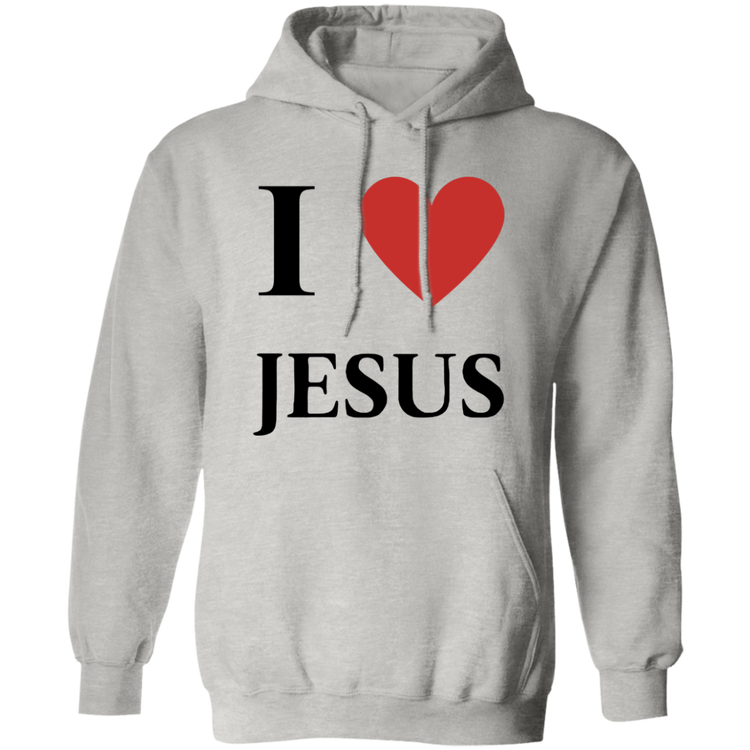I Love Jesus Pullover Hoodie