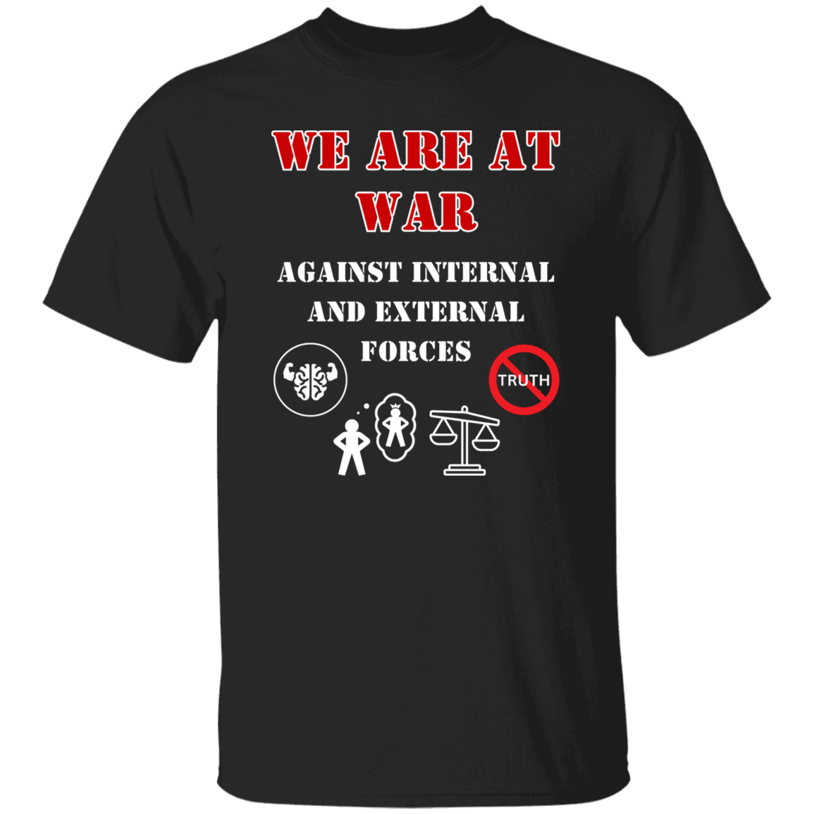 Internal & External War T-Shirt | 2-Sided