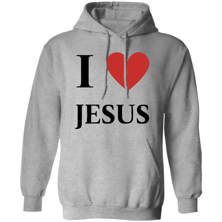 I Love Jesus Pullover Hoodie