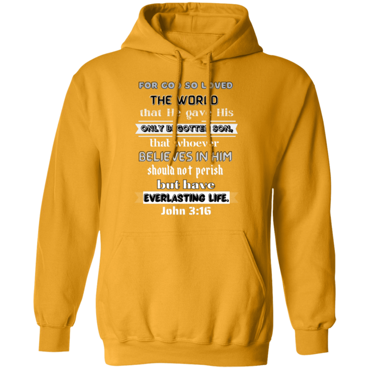 John 3:16 Pullover Hoodie