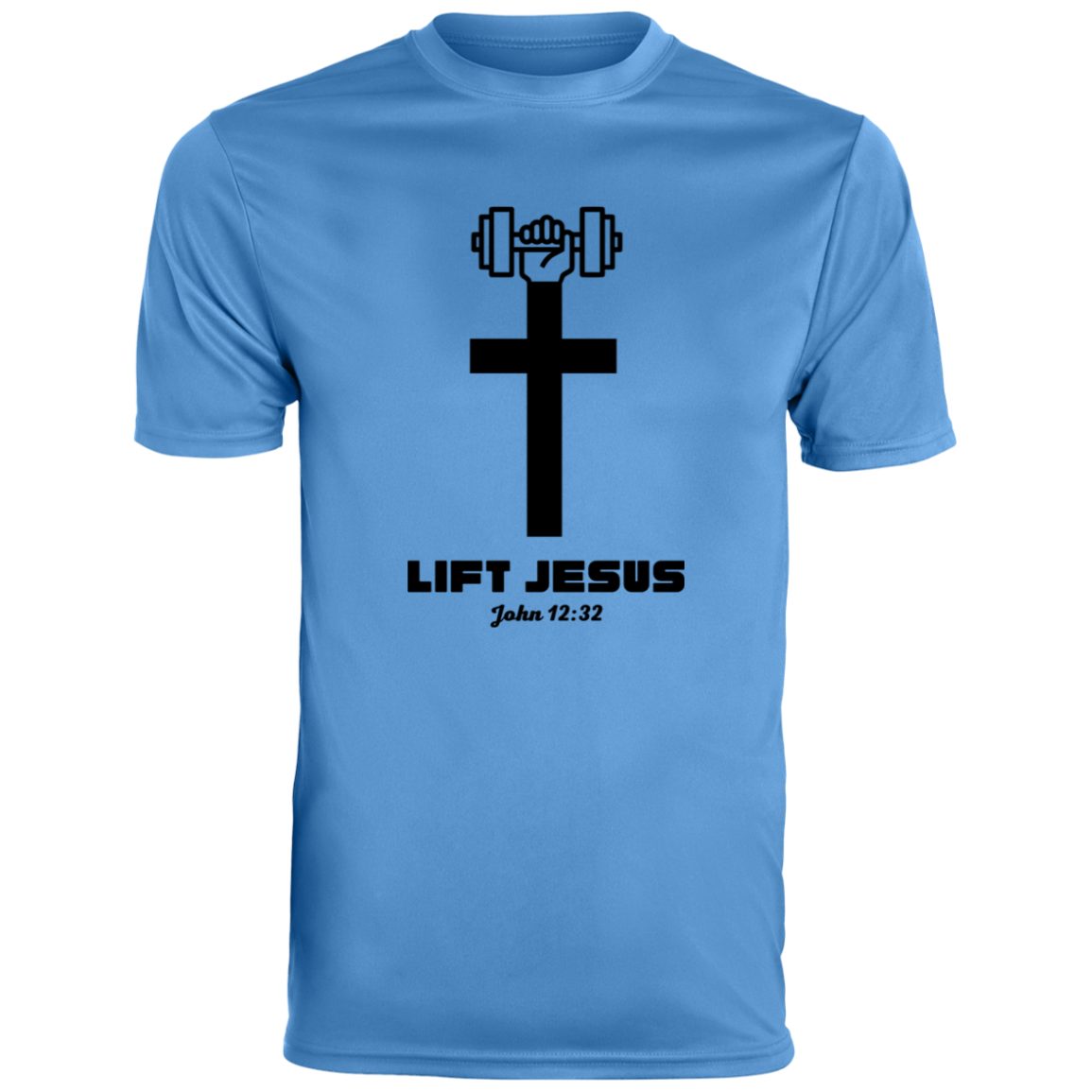 Lift Jesus | Men's Moisture-Wicking Tee