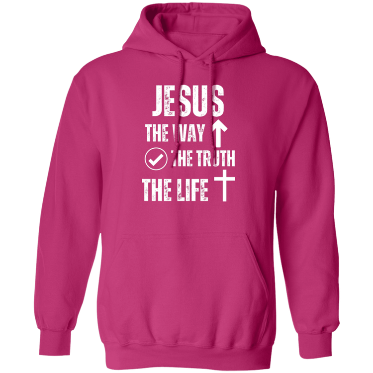 Jesus - The Way, The Truth, The Life Pullover Hoodie