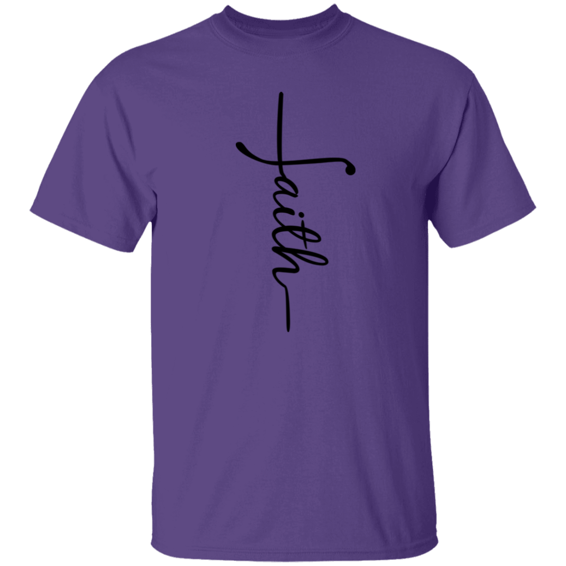 Faith T-Shirt | Black Text